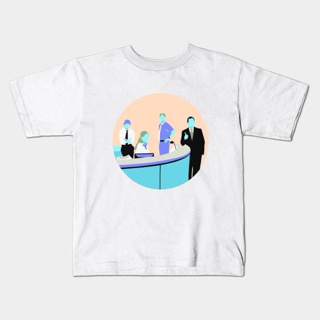 The office Kids T-Shirt by annacush